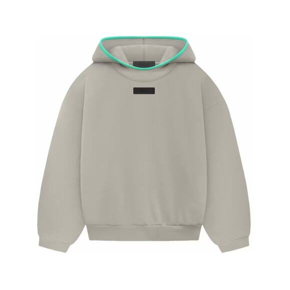 (S) NWT Fear of God Essentials Hoodie 'Seal' - Picture 1 of 2